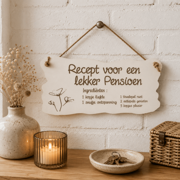 recept voor een lekker pensioen